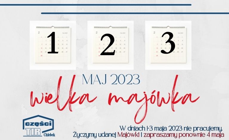 1, 2, 3, MAJÓWKA!